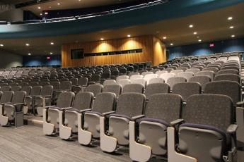Duncan McArthur Auditorium following recent upgrades]