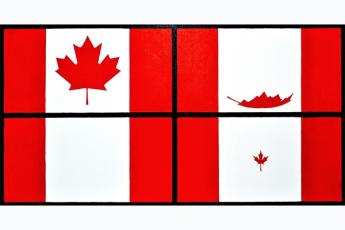 [Four Seasons of the Canadian Flag]