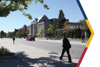 Sample imagery from campaign, showing campus.