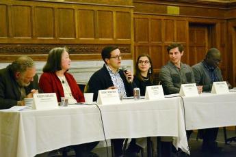 Queen’s Reads held a well-attended discussion panel about The Break in November, featuring professors and students providing their perspectives on the book. (Supplied Photo)