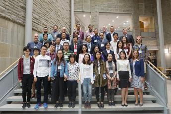 "Participants in the 3rd Sino-Canada Workshop on Environmental Sustainability and Development pose for a group photo."