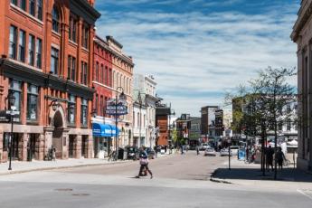 Photograph of downtown Kingston