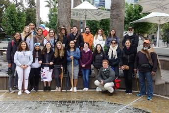 Matariki participants were educated on the Noongar history of the Swan River area with Noongar Elder Walter McGuire.