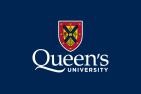 Queen's crest on a dark blue field 