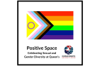 Positive Space sticker