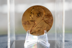 Nobel Prize replica medal 