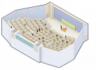 Rendering of classroom