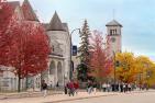 campus in fall