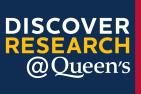 [Discover Research@Queen's logo]