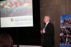Greg Bavington, Executive Director of the DDQIC, presents in Shanghai. (Supplied Photo)