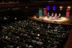 The Nobel Prize Inspiration Initiative public discussion at Queen's University's Isabel Bader Centre for the Performing Arts.