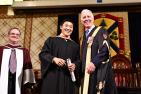 [Former Rector Cam Yung and Chancellor Jim Leech]