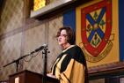[Deborah Turnbull receives an honorary degree]