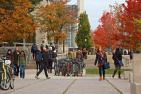 [Queen's University campus fall autumn]