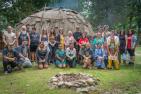 2018 Matariki Dartmouth group visiting Tantaquidgeon Museum at Mohegan Nation