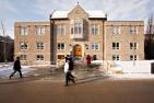 Richardson Hall in winter