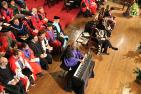 "Internationally-renowned pianist Oliver Jones performs after receiving an honorary degree from Queen's."