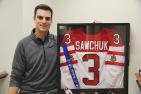 James Sawchuk, athletic therapist