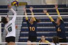 Queen's Gaels women's volleyball compete against Trent