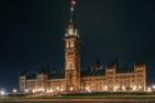 Photo of Canadian parliament building