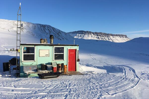 Upper house at the McGill Arctic Research Station