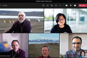 [Shahab's thesis defense]