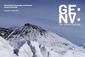 GENV Volume 4 Cover Page showing snow-covered mountain range