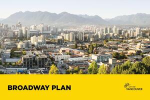 Vancouver Broadway Plan brochure
