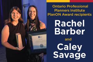 Rachel Barber and Caley Savage