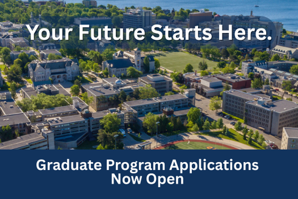 Your Future Starts Here. Graduate Program Applications Now Open