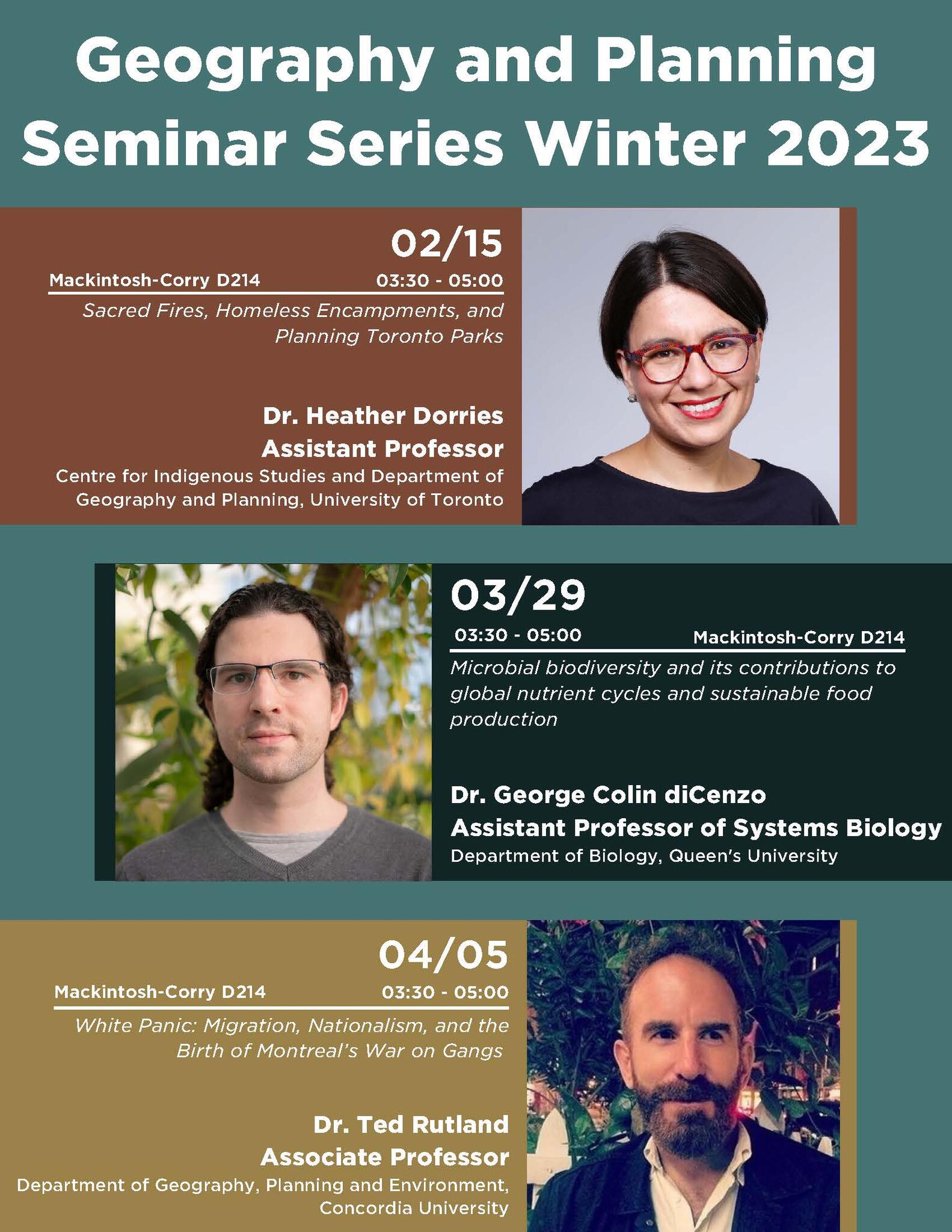 GPPL Seminar Series Winter 2023 Poster