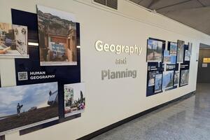 Geography and Planning Photo Wall