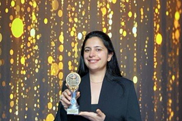 Bhavya Bogra wins AMS award
