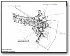 Map of a district in Kingston