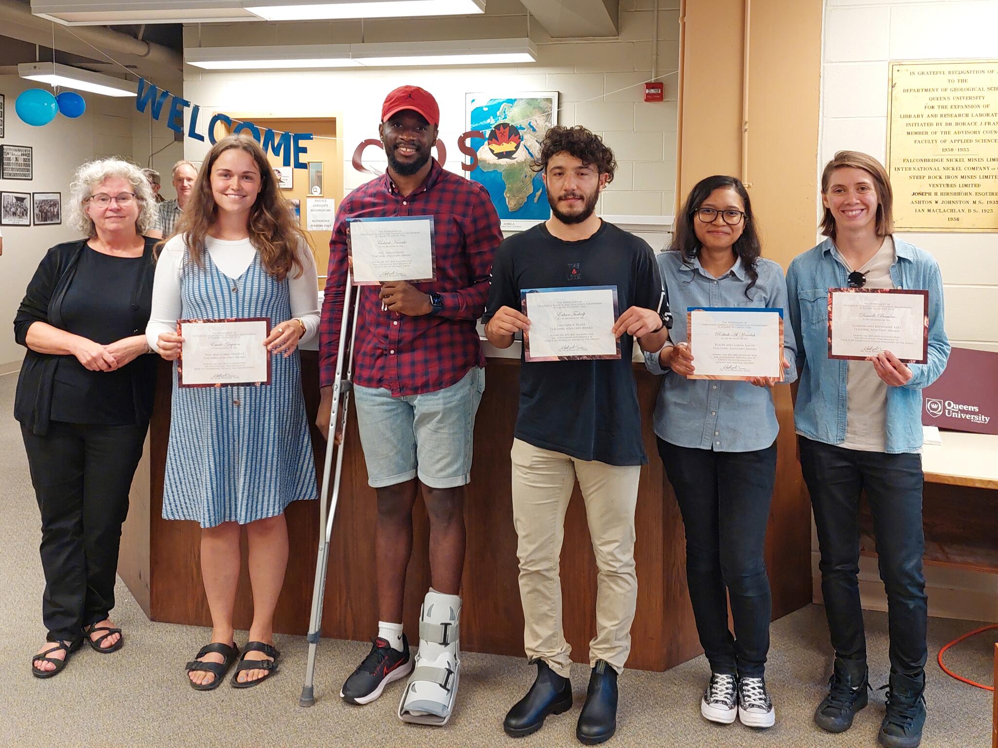 Named TAship Award Winners Winter 2022