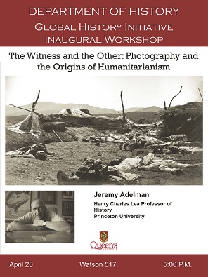 Global History Initiative Inaugural Workshop event poster