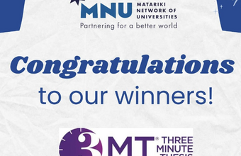 Congratulations to 3MT winners