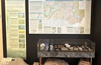 Display of Kingston Area Geology