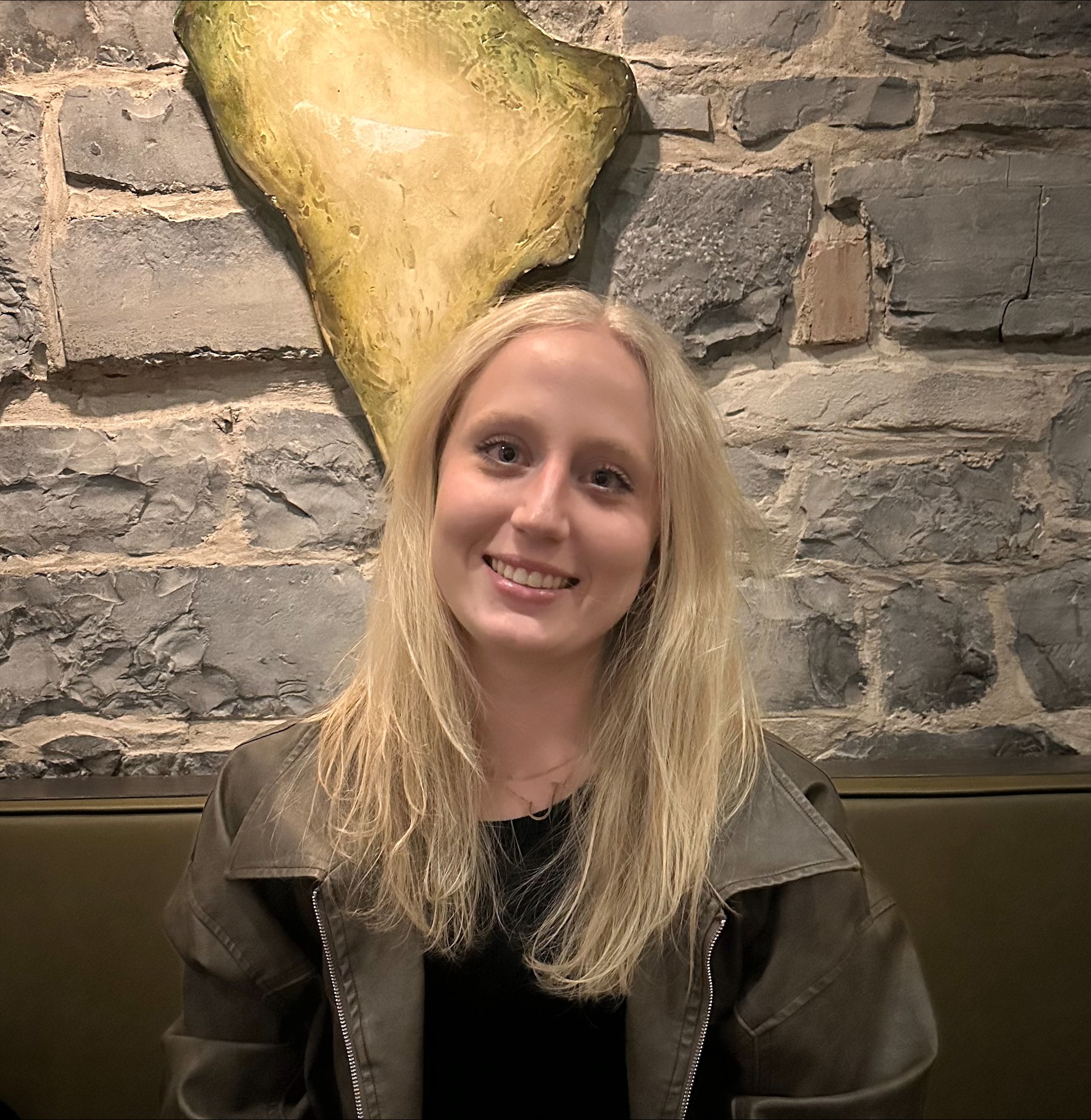 A photo of Jane smiling