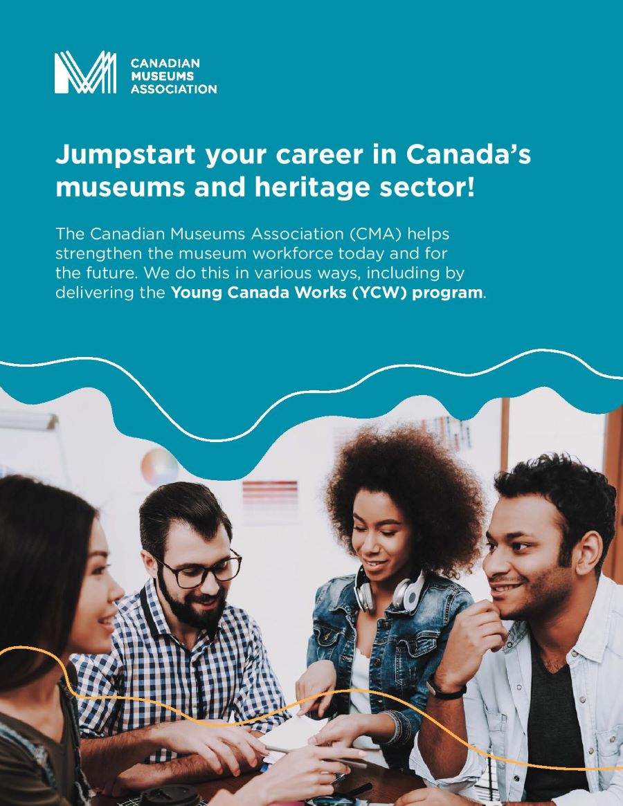 Poster for Young Canada Works