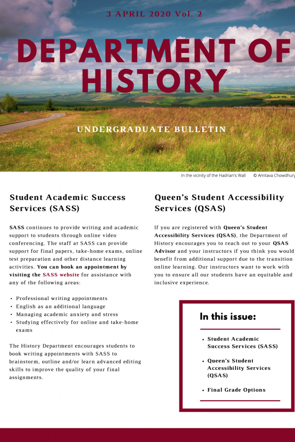 The cover of Undergraduate Bulletin Volume 2