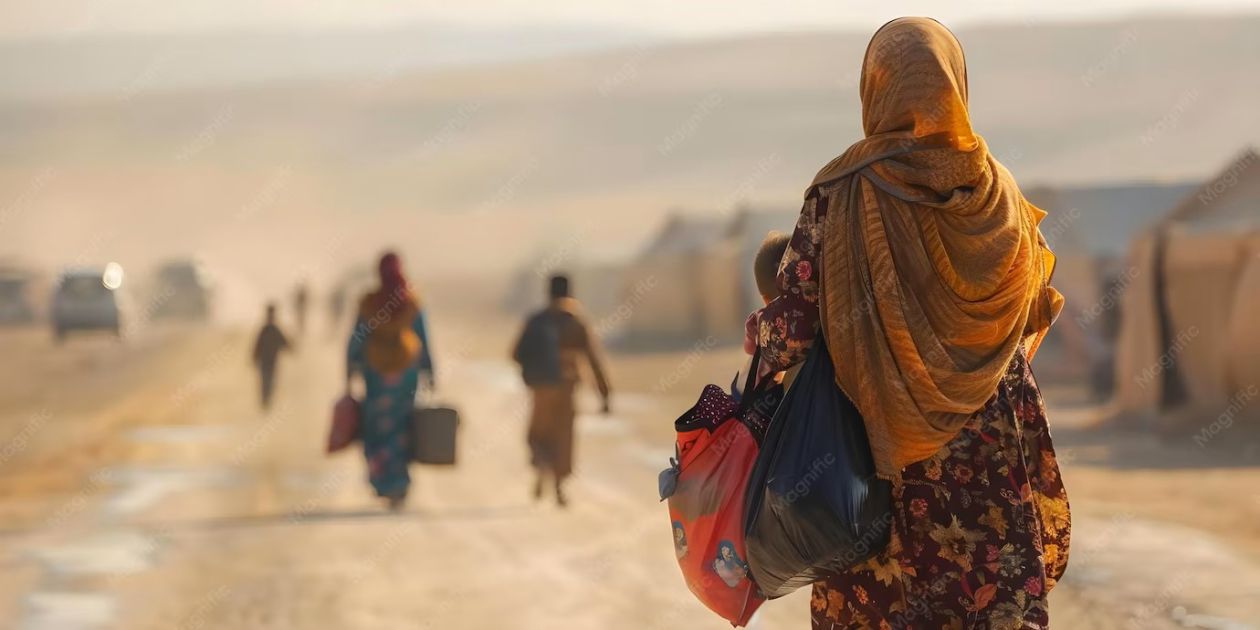 War, displacement, International Humanitarianism