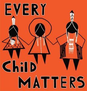 Image of Every Child Matters 2021 T-shirt logo 