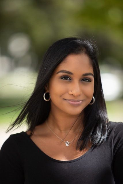 Image of Prishni Seyone smiling