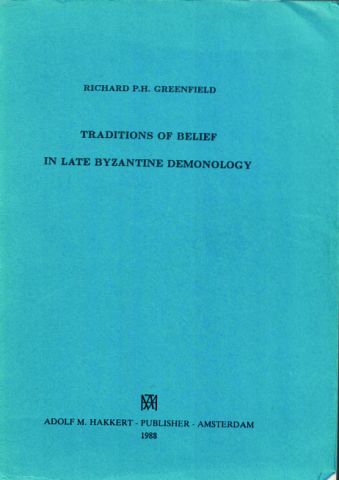 Traditions of Belief in Late Byzantine Demonology