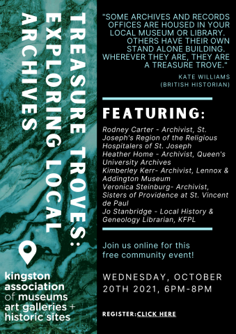 Image of archivist panel poster