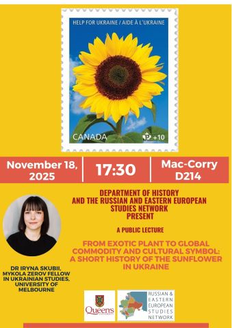 Poster for the REES public lecture with Dr. Skubii