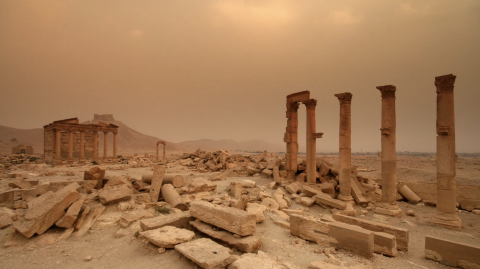Photo of Ancient Greek Ruins taken by Joe and Clare Carnegie