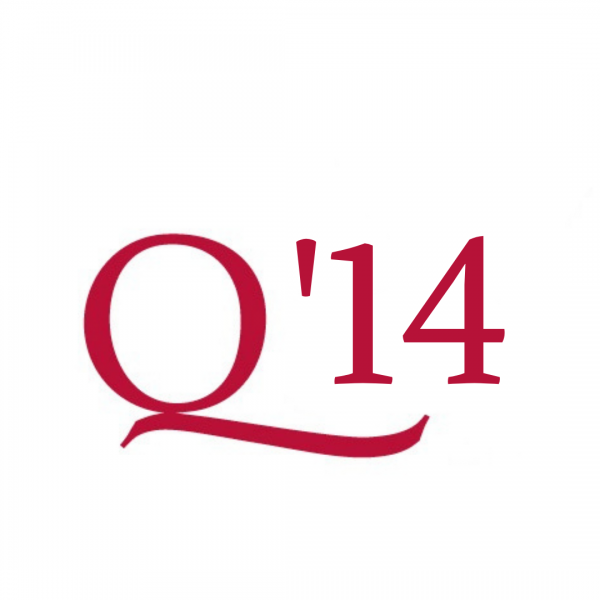 An image of the Queen's red Q beside graduating year 2014