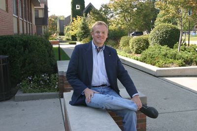 Image of Monte McMurchy sitting outside